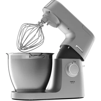 Kenwood KVL6320S Chef XL Elite Metal 1400 W 6.7 lt Standlı Hamur Yoğurma ve Mutfak Şefi Gri