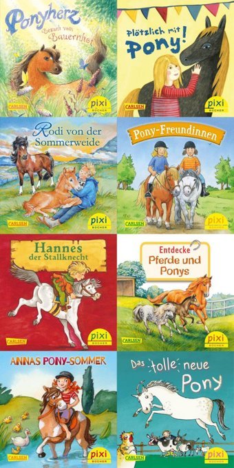 Pixi-8Er-Set 259: Ponygeschichten Mit Pixi (8X1 Exemplar) (259) Luhn, Usch Carlsen Comics