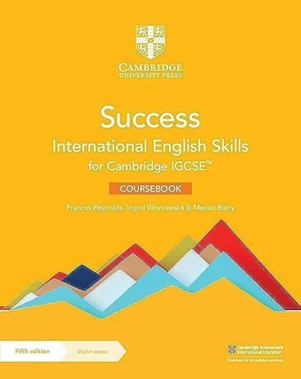Success International English Skills For Cambridge Igcse Coursebook With Digital Access 2 Years Card (Cambridge International Igcse) Reynolds, Frances Cambridge University Press, Uk