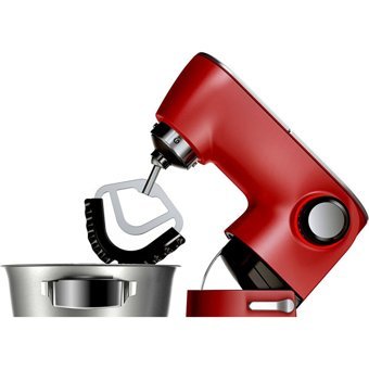Bosch Kitchen Metal 1600 W 5.5 lt Standlı Hamur Yoğurma ve Mutfak Şefi Kırmızı
