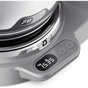 Kenwood itanium Chef Baker Xl KVL85 1200 W 7 lt Standlı Hamur Yoğurma ve Mutfak Şefi Gri