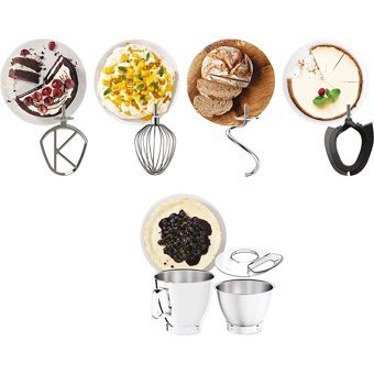 Kenwood itanium Chef Baker Xl KVL85 1200 W 7 lt Standlı Hamur Yoğurma ve Mutfak Şefi Gri