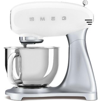 Smeg SMF02WHEU Alüminyum 800 W 4.8 lt Standlı Hamur Yoğurma Makinesi Beyaz