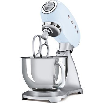 Smeg SMF02PBEU Alüminyum 800 W 4.8 lt Standlı Hamur Yoğurma Makinesi Mavi