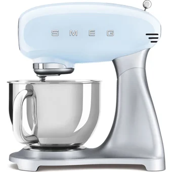 Smeg SMF02PBEU Alüminyum 800 W 4.8 lt Standlı Hamur Yoğurma Makinesi Mavi