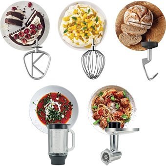 Kenwood KVL4170S Paslanmaz Çelik 1200 W 6.7 lt Standlı Hamur Yoğurma ve Mutfak Şefi Gri