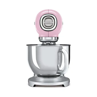 Smeg SMF02PKEU Alüminyum 800 W 4.8 lt Standlı Hamur Yoğurma Makinesi Pembe