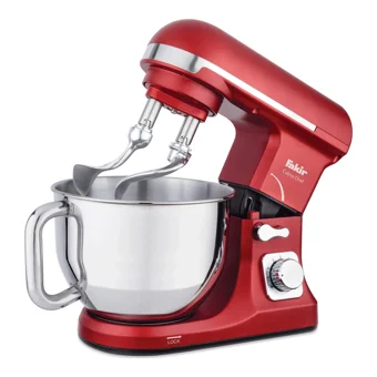 Fakir Culina Chef 1000 W 5 lt Standlı Hamur Yoğurma ve Mutfak Şefi Kırmızı