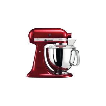 KitchenAid Artisan 5KSM175PSECA Metal 300 W 4.8 lt Standlı Hamur Yoğurma ve Mutfak Şefi Kırmızı