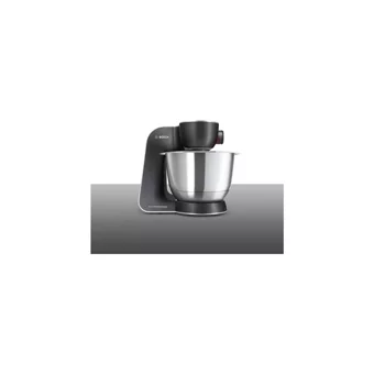 Bosch MUM59M55 Paslanmaz Çelik 1000 W 3.9 lt Standlı Hamur Yoğurma ve Mutfak Şefi Gümüş