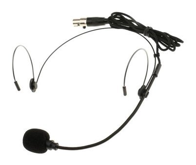 Suntek Headworn Condenser XLR Kablolu Yayıncı Siyah Yaka Mikrofon