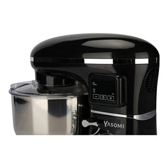 Yasomi SM 1504L Plastik 1500 W 5.5 lt Standlı Hamur Yoğurma ve Mutfak Şefi Siyah