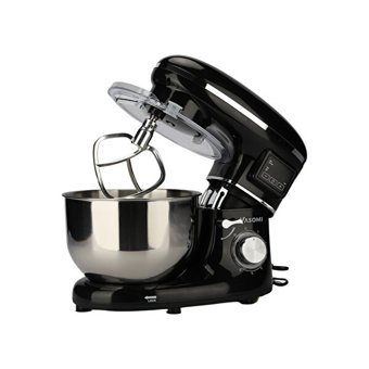 Yasomi SM 1504L Plastik 1500 W 5.5 lt Standlı Hamur Yoğurma ve Mutfak Şefi Siyah