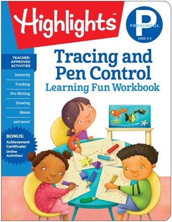 Preschool Tracing And Pen Control - Learning Fun Workbook Highlights Highlights Learning