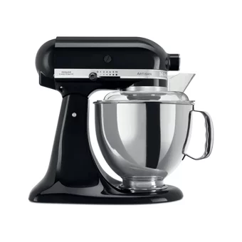 KitchenAid 5KSM175PSEOB Metal 300 W 4.8 lt Standlı Hamur Yoğurma ve Mutfak Şefi Siyah
