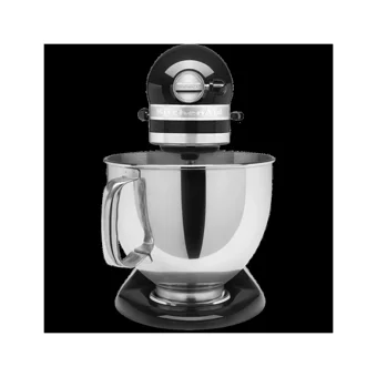 KitchenAid 5KSM175PSEOB Metal 300 W 4.8 lt Standlı Hamur Yoğurma ve Mutfak Şefi Siyah