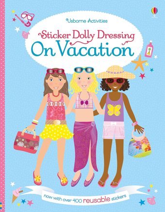 Sticker Dolly Dressing On Vacation Bowman, Lucy Usborne