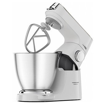 Kenwood Kvl65.001Wh Titanyum Chef Baker 1200 W 7 lt Standlı Hamur Yoğurma ve Mutfak Şefi Beyaz