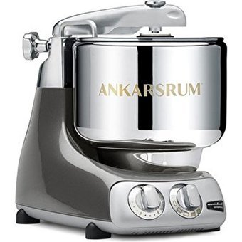Ankarsrum AKM6230BC Alüminyum 1500 W 7 lt Standlı Hamur Yoğurma ve Mutfak Şefi Siyah