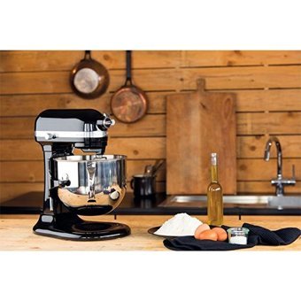 KitchenAid Artisan 5KSM7580XEBK Çinko 500 W 6.9 lt Standlı Hamur Yoğurma ve Mutfak Şefi Siyah
