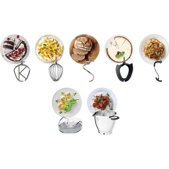 Kenwood KCL95.004SI Metal 6.7 lt Standlı Hamur Yoğurma ve Mutfak Şefi Gri