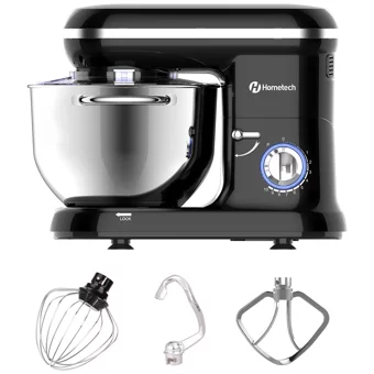 Hometech HYM-5 Hamur Yoğurma Makinesi Siyah
