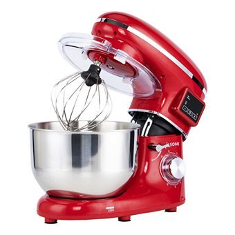 Yasomi SM 1504L Plastik 1500 W 5.5 lt Standlı Hamur Yoğurma ve Mutfak Şefi Kırmızı