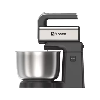 Vosco Stant 250 W 3.5 lt Standlı Hamur Yoğurma ve Mutfak Şefi Siyah