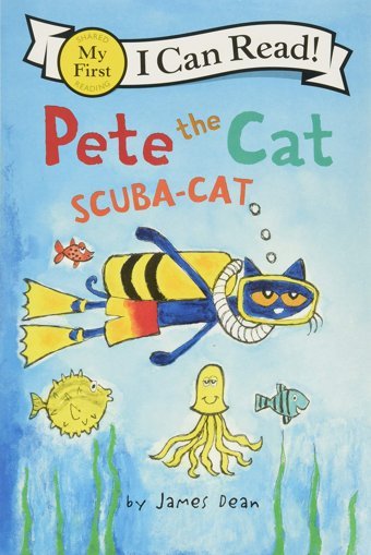 Pete The Cat: Scuba-Cat (I Can Read) Dean, James Harper Collıns
