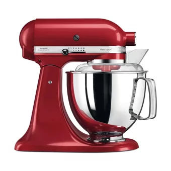 KitchenAid Artisan 5KSM175PSEER Metal 300 W 4.8 lt Standlı Hamur Yoğurma ve Mutfak Şefi Kırmızı
