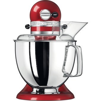 KitchenAid Artisan 5KSM175PSEER Metal 300 W 4.8 lt Standlı Hamur Yoğurma ve Mutfak Şefi Kırmızı