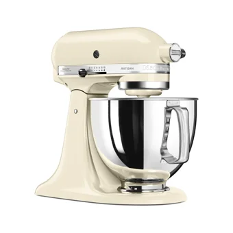 KitchenAid 5KSM125EAC Metal 300 W 4.8 lt Standlı Hamur Yoğurma Makinesi Krem