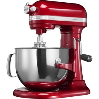 KitchenAid 5KSM7580xECA Çinko 500 W 6.9 lt Standlı Hamur Yoğurma ve Mutfak Şefi Kırmızı