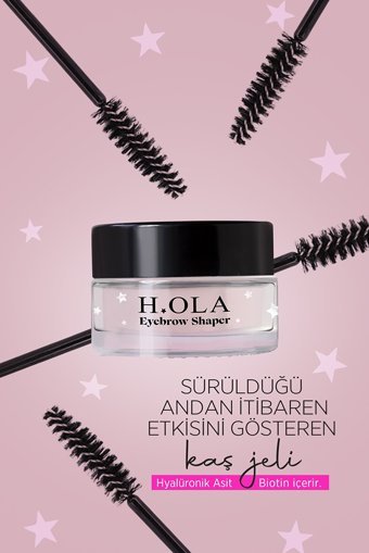 Hola Cosmetic Şeffaf Wax Kaş Sabitleyici