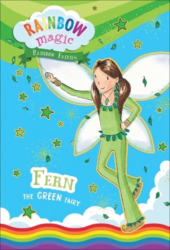 Rainbow Magic Rainbow Fairies Book #4: Fern The Green Fairy Meadows, Daisy Silver Dolphin Books