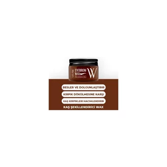 Uraw Suya Dayanıklı Şeffaf Wax Kaş Sabitleyici