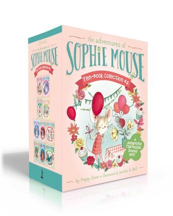The Adventures Of Sophie Mouse Ten-Book Collection #2 (Boxed Set): The Mouse House; Journey To The Crystal Cave; Silverlake Art Show; The Great Bake The Whispering Woods; Under The Weather Green, Poppy Little Simon Merchandise