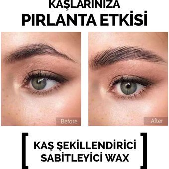 Nedox Şeffaf Wax Kaş Sabitleyici 50 ml