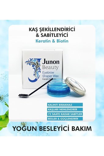 Junon Beauty Şeffaf Wax Kaş Sabitleyici