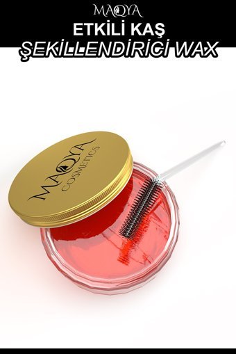 Maqya Cosmetics Şeffaf Wax Kaş Sabitleyici