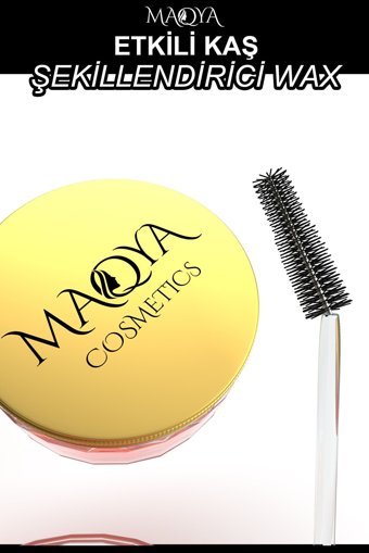 Maqya Cosmetics Şeffaf Wax Kaş Sabitleyici