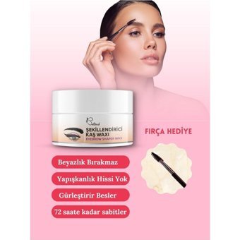 Baltonik Organik Vegan Şeffaf Wax Kaş Sabitleyici 50 ml