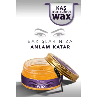 Wline Şeffaf Wax Kaş Sabitleyici 50 ml
