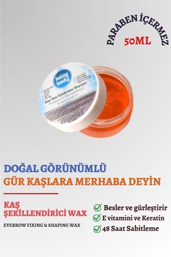Lastingbeauty Şeffaf Wax Kaş Sabitleyici 50 ml