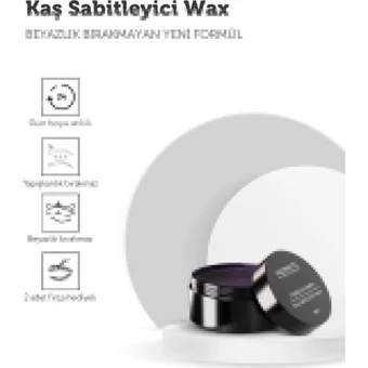 Hozmetic Şeffaf Wax Kaş Sabitleyici 50 ml