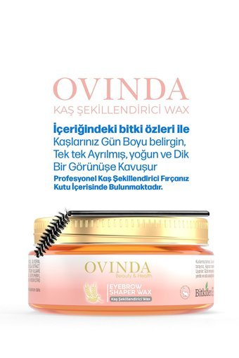 Ovinda Şeffaf Wax Kaş Sabitleyici 50 ml