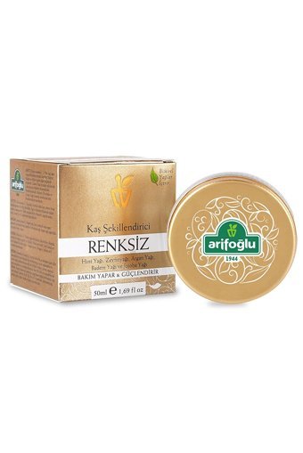 Arifoğlu Organik Şeffaf Wax Kaş Sabitleyici 50 ml