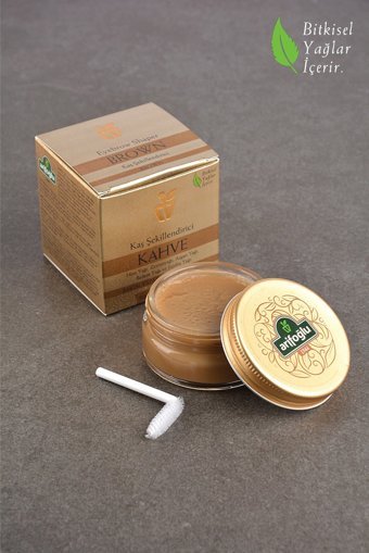Arifoğlu Kahverengi Organik Renkli Wax Kaş Sabitleyici 50 ml