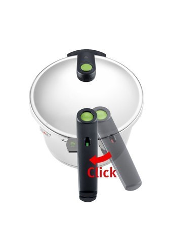 Fissler Vitaquick Green Clipso Kapak Cookstar Tabanlı 6 lt Düdüklü Tencere