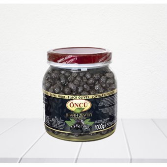 Öncü Siyah Zeytin Pet Kavanoz 4x1 kg